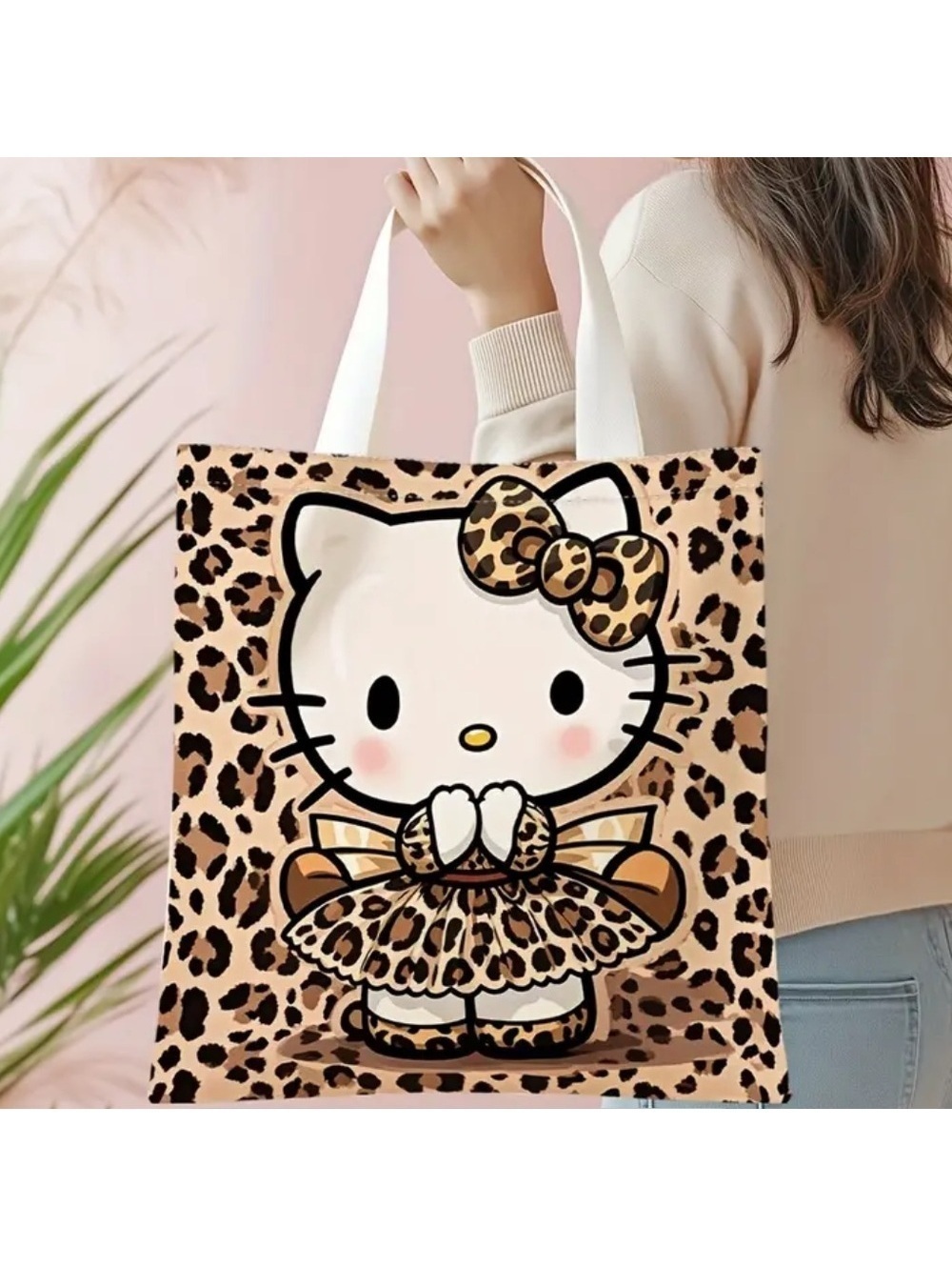 Hello Kitty Thick Canvas Bag NEW